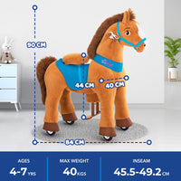 Modell E Spielzeug Pferde Reiten Alter 4-7