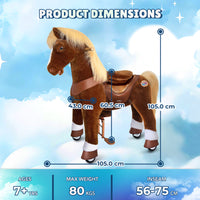 Model Y® Brown Horse Rideable Toy for Age 7+（EU in Stock）