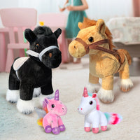 Plüschpuppen 4er Set