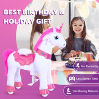 Modell E Einhorn Spielzeug Pferd Alter 4-7