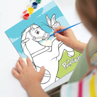 Livre de coloriage officiel PonyCycle® – Comprend 1 planche de stickers et 10 autocollants individuels