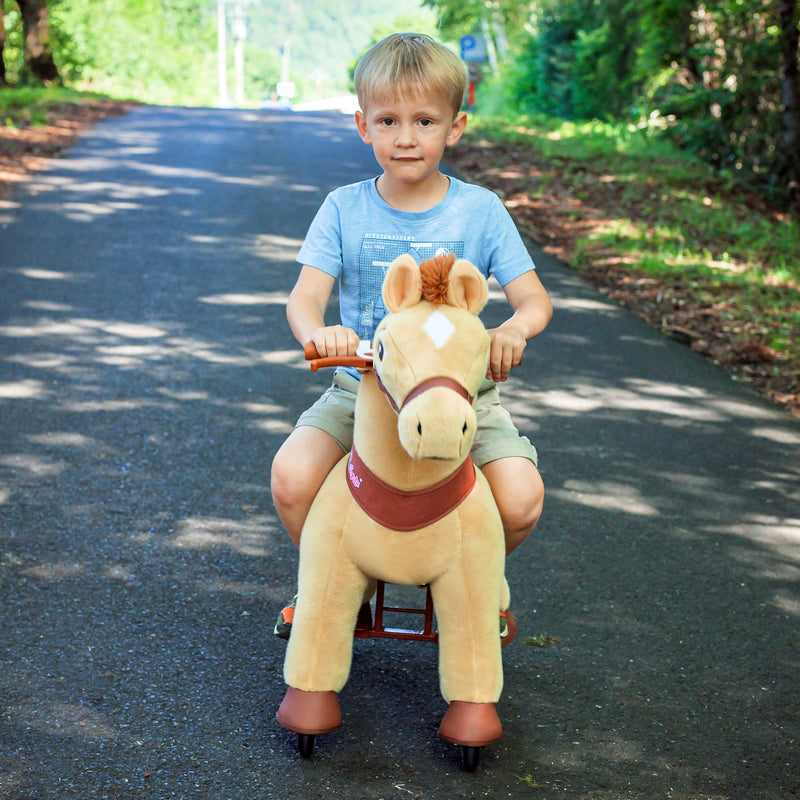 Modèle E Peluche Cheval a Bascule Âge 4-7