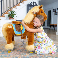 Modell X Spielzeug Pferd zum Reiten für Alter 3-4
