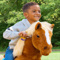 Modell X Spielzeug Pferd zum Reiten für Alter 3-4