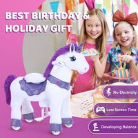Modell E Laufendes Einhorn Kuscheltier Alter 3-4