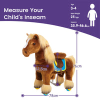 Modell X Spielzeug Pferd zum Reiten für Alter 3-4