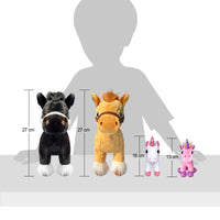 Plüschpuppen 4er Set