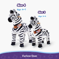 PonyCycle® Reiten Sie auf Zebras Alter 3-4