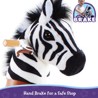 PonyCycle® Reiten Sie auf Zebras Alter 3-4