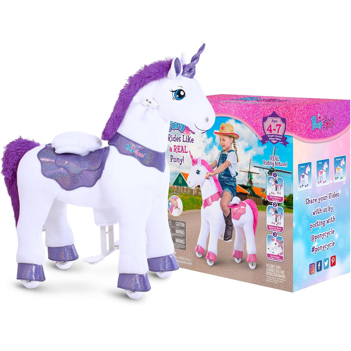 Model E® Kids Scooter Unicorn Age 4-7（UK&EU in Stock）