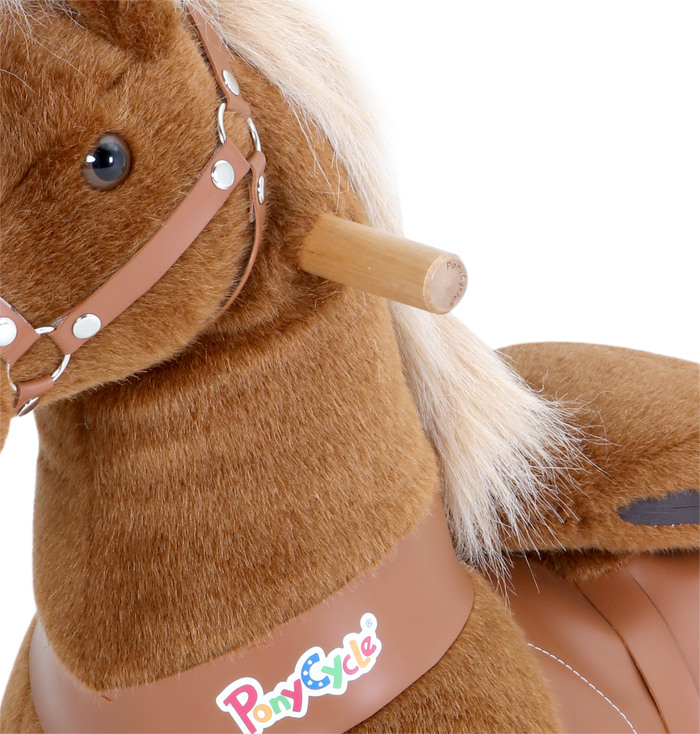 Modell U (1. Generation) Holzgriff für Aufsitzpony und Einhorn