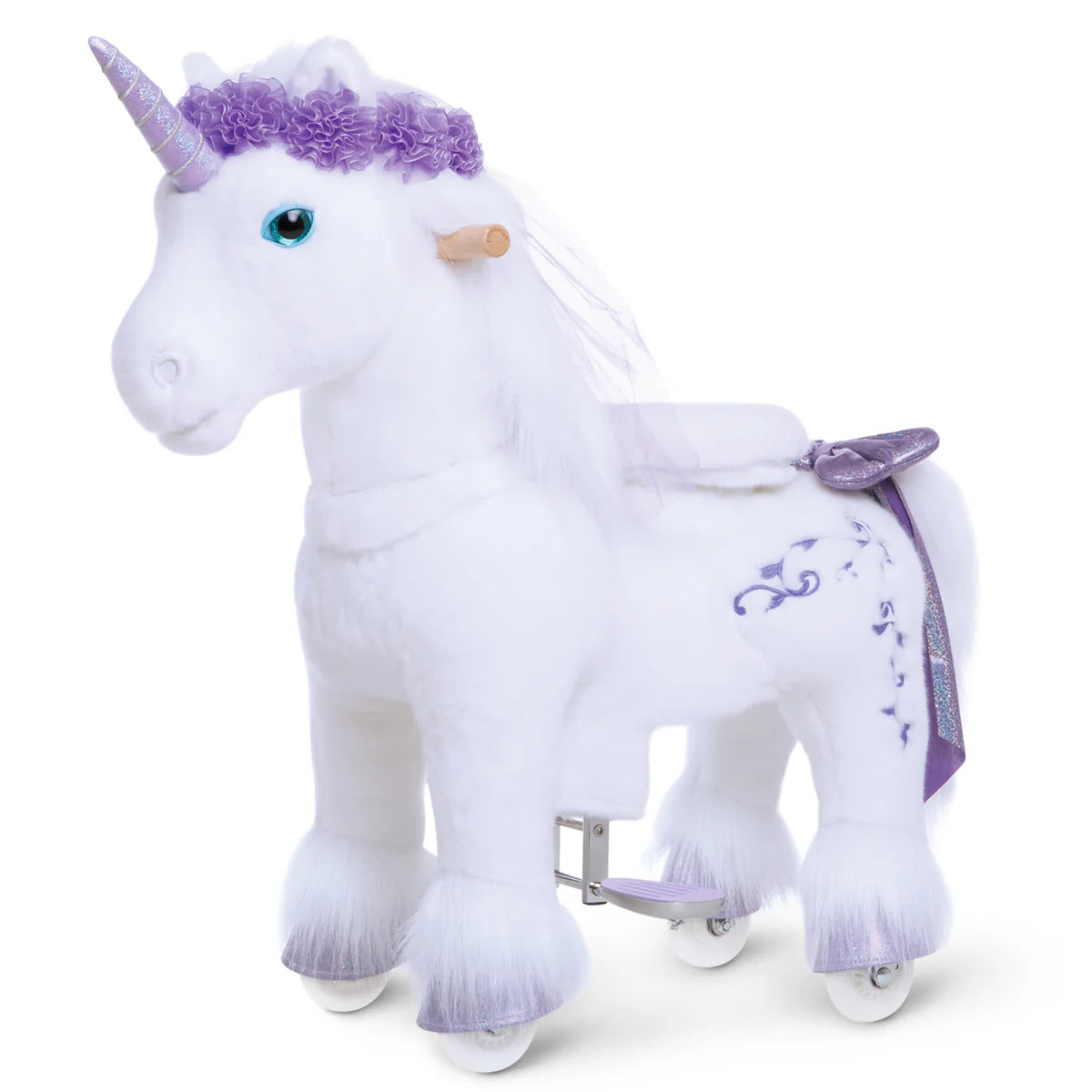 Model X® Ride-on Unicorn for Age 3-4 Purple（EU in Stock）