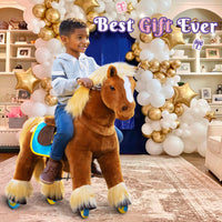 Modell X Spielzeug Pferd zum Reiten für Alter 3-4