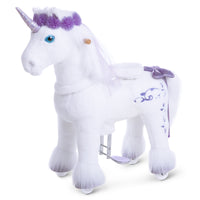 Modell X Lila Einhorn Spielzeug für Alter 4-7