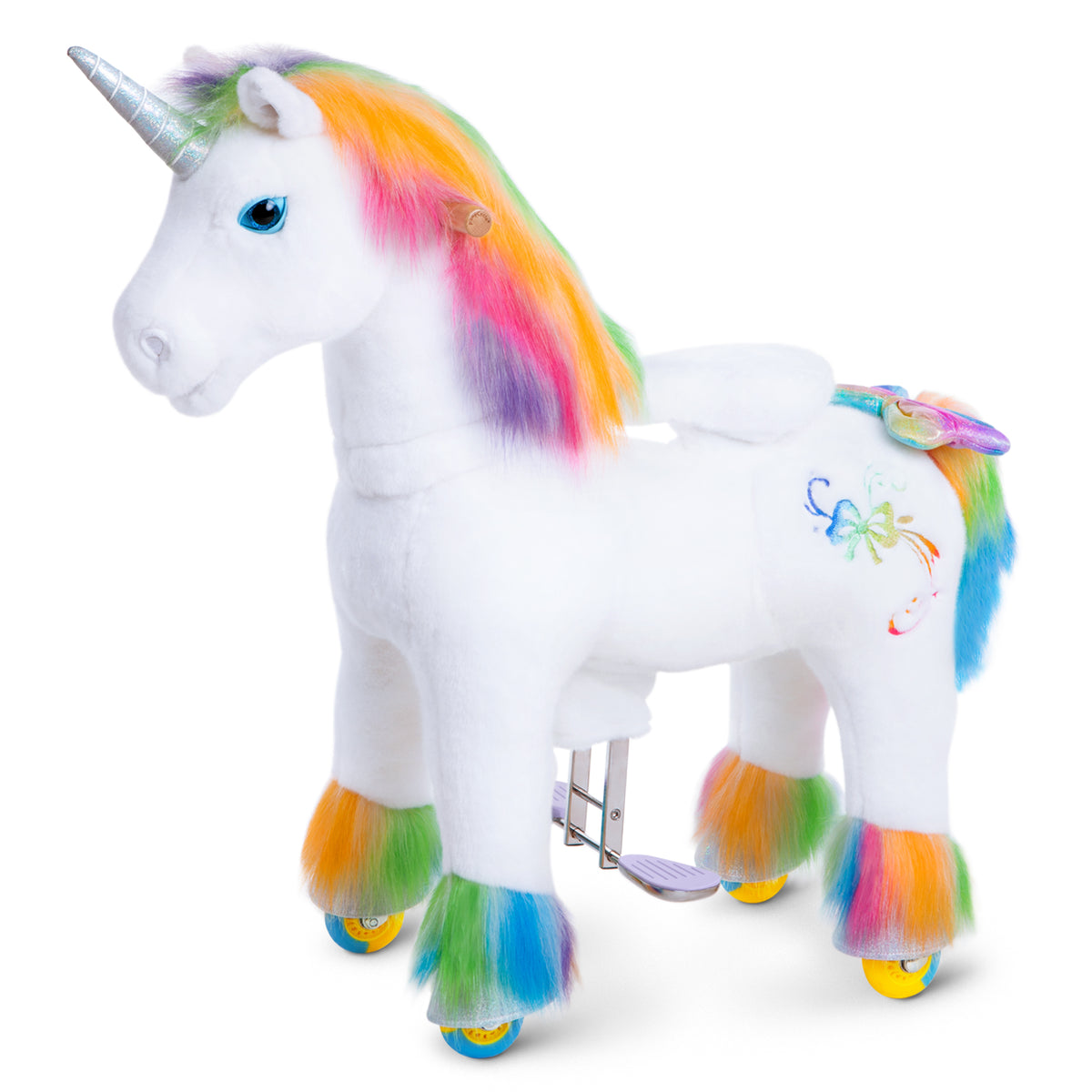 Modell X Regenbogen Einhorn für Alter 4-7