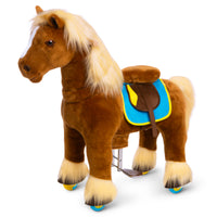 Modell X Spielzeug Pferd mit Rollen für Alter 4-7