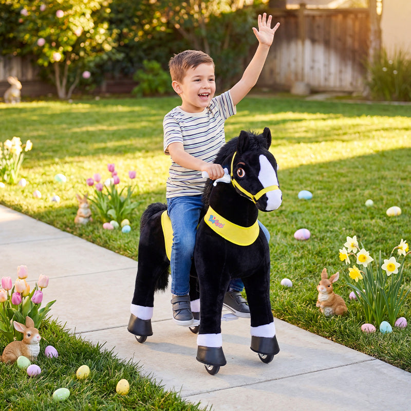 Model E® Saddle Horse Toy Age 4-7（UK&EU in Stock）