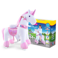 Aufsitz-Einhorn Alter 3-4 Rosa