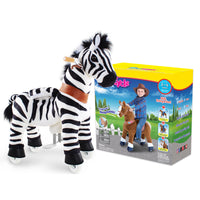PonyCycle® Reiten Sie auf Zebras Alter 3-4