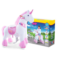Aufsitz Plüsch Einhorn Alter 4-7 Rosa