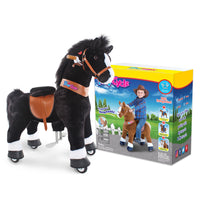 PonyCycle® Pferd Alter 4-8 Schwarz
