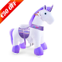 Ride-on Unicorn Age 3-4 Purple（UK&EU in Stock）
