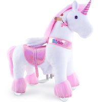 Aufsitz-Einhorn Alter 3-4 Rosa