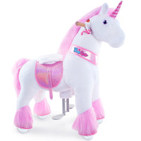Aufsitz Plüsch Einhorn Alter 4-7 Rosa