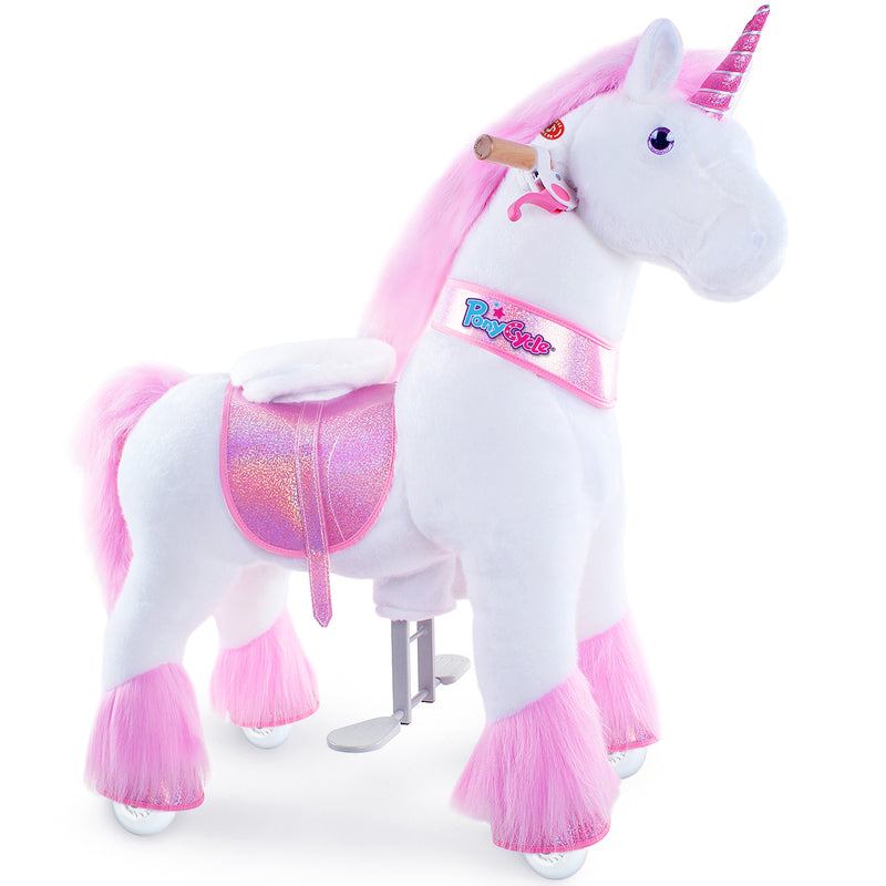 Aufsitz Plüsch Einhorn Alter 4-7 Rosa