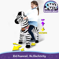 PonyCycle® Reiten Sie auf Zebras Alter 3-4