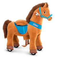Modell E Braunes Pony Reiten Spielzeug